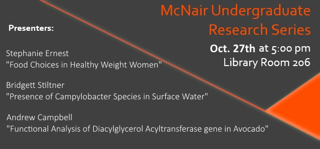 Mcnair undergraduate research series 2