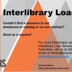 Interlibrary Loan Information